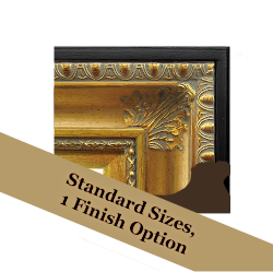 Neoclassical: Empire Style, Plain Cove, Acanthus Corners, Frame EMP002 (Moulding Width: 4-3/8", Depth: 2-3/8"; Rabbet Width: 1/4", Depth: 1/4") preview image