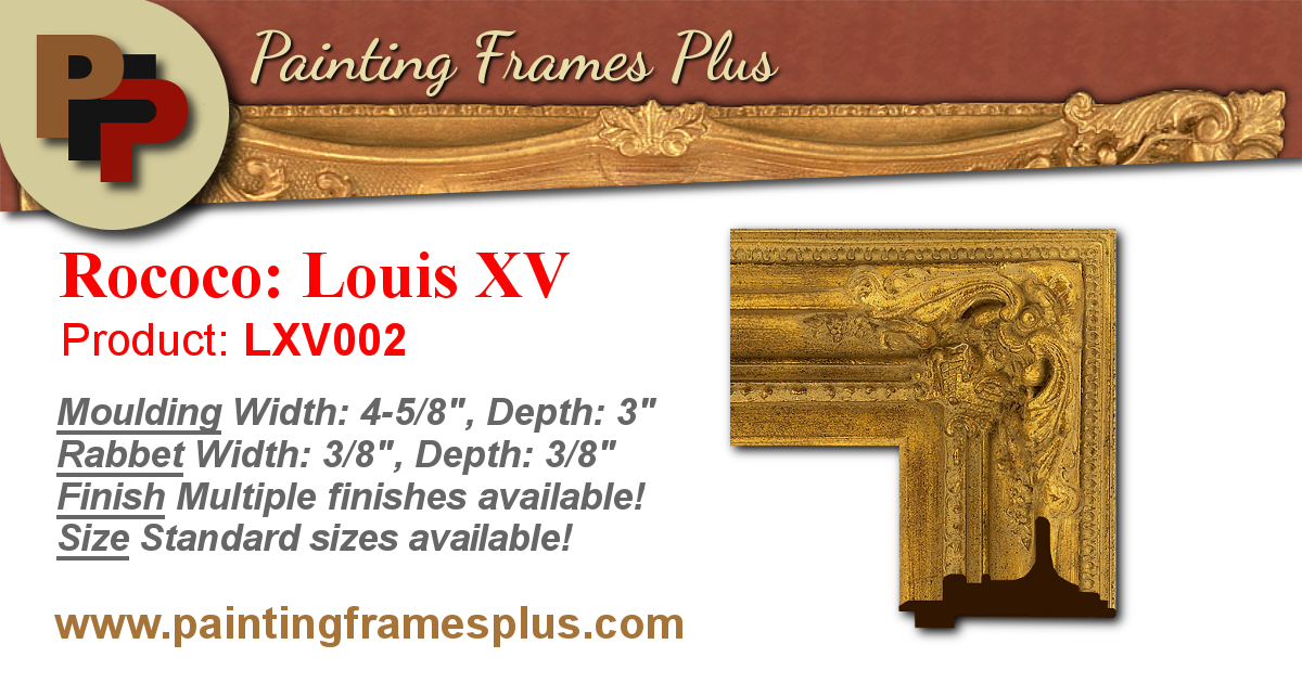 Rococo: Louis XV Style Frame LXV002